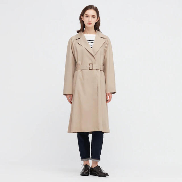 ユニクロ トレンチコード S size 新品未使用 UNIQLO - トレンチコートの通販 by ケイ|ユニクロならラクマ