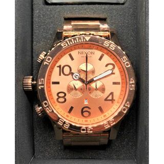 ニクソン NIXON 腕時計 クロノグラフ A083-897 ローズゴールド