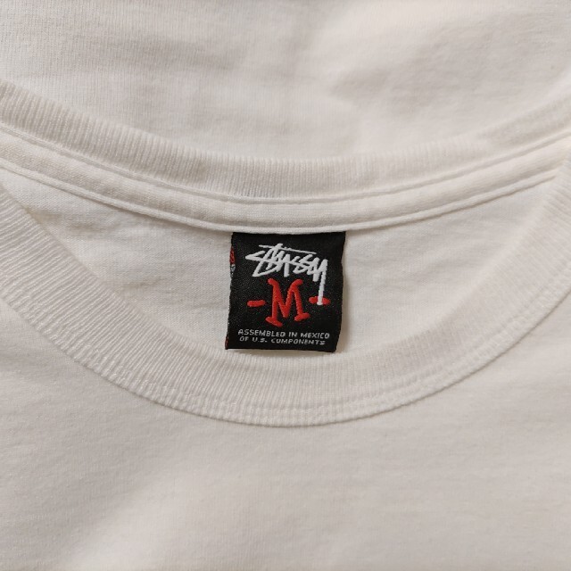 STUSSY(ステューシー)のSTUSSY白INC.FRESH GEAR長袖TシャツMサイズ紺色ロンＴネイビー メンズのトップス(Tシャツ/カットソー(七分/長袖))の商品写真