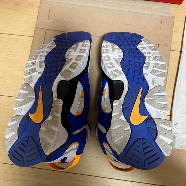 NIKE(ナイキ)のNIKE エアバラージミッド air barrage midウォリアーズ メンズの靴/シューズ(スニーカー)の商品写真