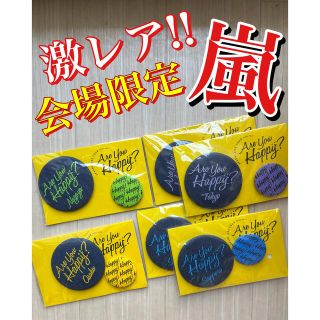 アラシ(嵐)の嵐 Are you Happy? 缶バッジセット(アイドルグッズ)