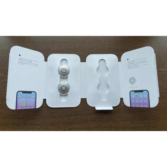 Apple - Apple AirTag エアタグ 本体 2個【新品未使用】おまけ Apple - Apple AirTag エアタグ 本体 2個【新品未使用】おまけ