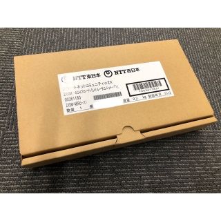 「2枚入荷」NTT ZX-SM 4BRU(ユニット) 新品。未開封。(PC周辺機器)