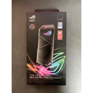 エイスース(ASUS)のROG STRIX ARION M.2 NVMe 外付けSSDケース(PC周辺機器)