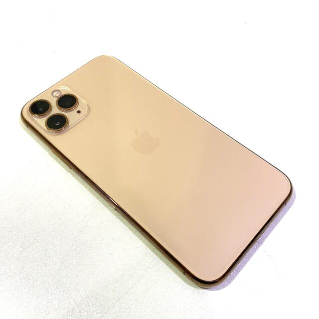 ジャンク Apple iPhone 11 Pro 256GB ゴールドスマホ/家電/カメラ