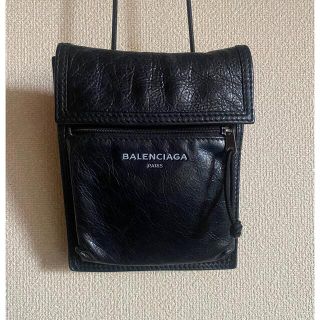 バレンシアガ BALENCIAGA ショルダーバッグ 革ポーチストラップ