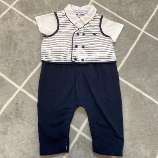 ARMANI BABY シャツベストズボンセット 12M/74cm