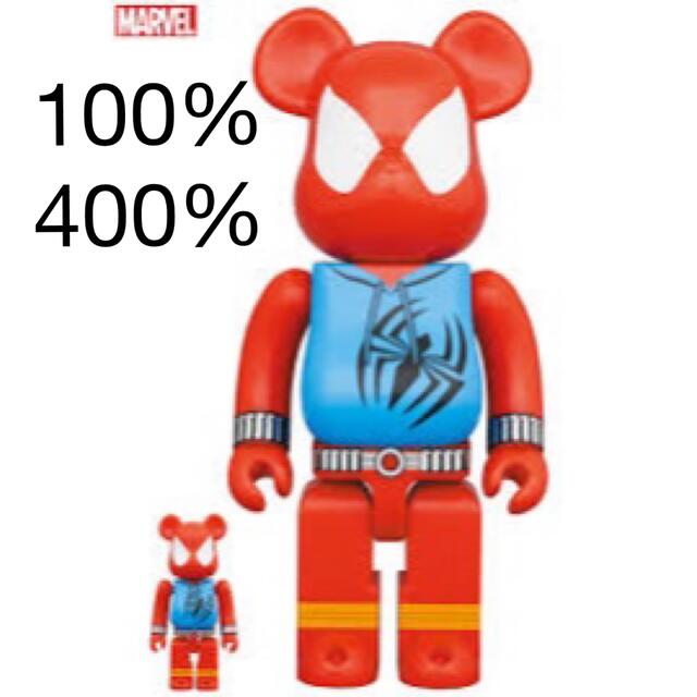 BE@RBRICK SCARLET SPIDER 100％ & 400％