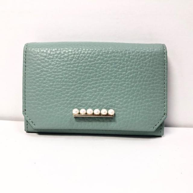 LANVIN en Bleu(ランバンオンブルー)のランバンオンブルー 名刺入れ美品  - レディースのファッション小物(名刺入れ/定期入れ)の商品写真