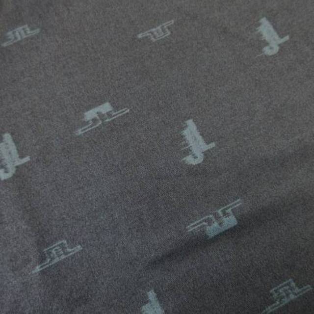 J.LINDEBERG(ジェイリンドバーグ)のジェイリンドバーグ ポロシャツ 総柄 リブ ストレッチ 半袖 青 ブルー M メンズのトップス(ポロシャツ)の商品写真
