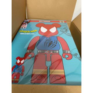 ベアブリック(BE@RBRICK)の未開封 BE@RBRICK SCARLET SPIDER 100％ & 400％(その他)