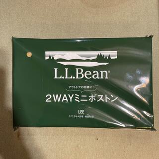 エルエルビーン(L.L.Bean)のLEE4月号　付録　LL Beanミニボストンバッグ(ボストンバッグ)