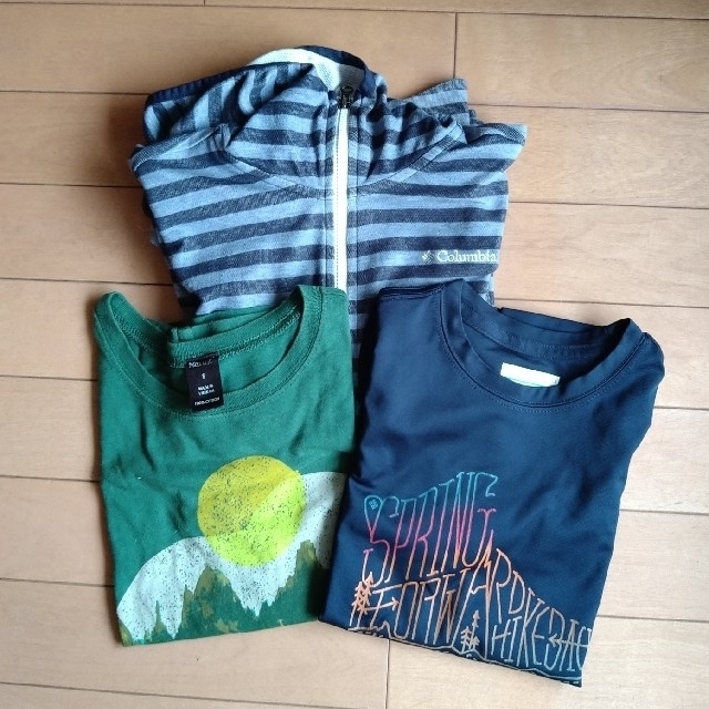 Columbia(コロンビア)のColumbia　Marmot　Tシャツ　パーカー　130サイズ キッズ/ベビー/マタニティのキッズ服男の子用(90cm~)(Tシャツ/カットソー)の商品写真