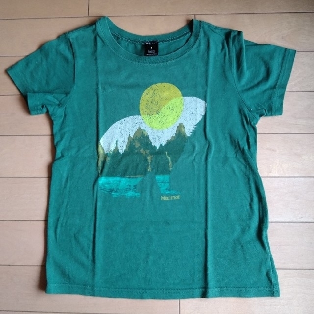 Columbia(コロンビア)のColumbia　Marmot　Tシャツ　パーカー　130サイズ キッズ/ベビー/マタニティのキッズ服男の子用(90cm~)(Tシャツ/カットソー)の商品写真