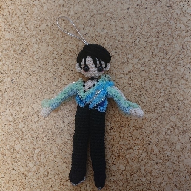 羽生結弦選手    天と地のレクイエム ハンドメイドのぬいぐるみ/人形(あみぐるみ)の商品写真