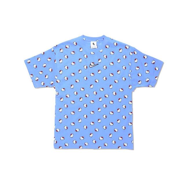 NIKE(ナイキ)のLサイズ　KITTY NIKE  HK TOP SS "Blue" メンズのトップス(Tシャツ/カットソー(半袖/袖なし))の商品写真
