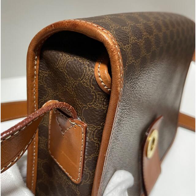 CELINE セリーヌ サークル金具 マカダム柄 ショルダーバッグ 鞄