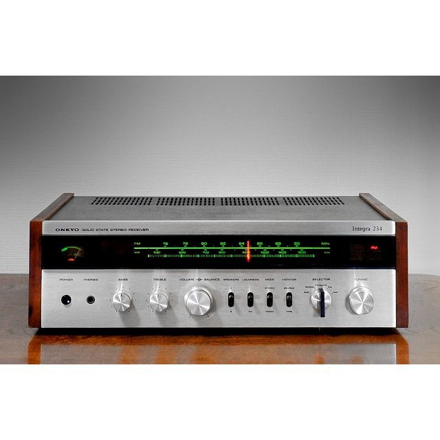 ONKYO - ☆ONKYO RECEIVER Integra 234 ビンテージ レシーバ―の通販 by ONKYO - ☆ONKYO RECEIVER Integra 234 ビンテージ レシーバ―の通販 by