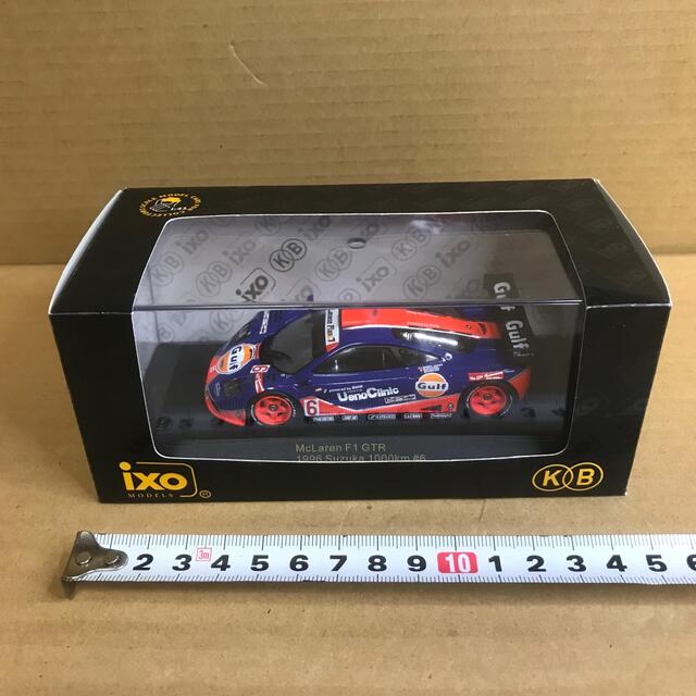 Maclaren(マクラーレン)のイクソ1/43マクラーレンF1GTR 1996 鈴鹿1000km ♯6ミニカー  エンタメ/ホビーのおもちゃ/ぬいぐるみ(ミニカー)の商品写真