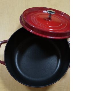 ストウブ(STAUB)のストウブ鍋　26cm　レッド(鍋/フライパン)