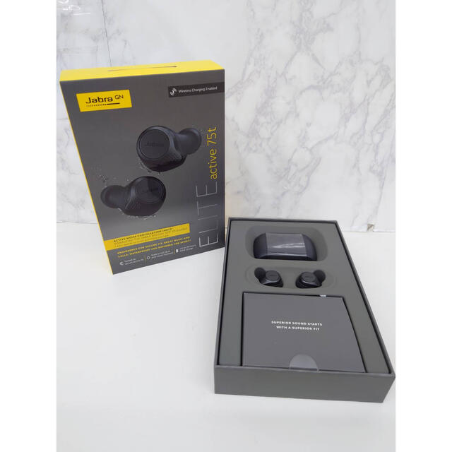 Jabra Elite active 75t グレー イヤフォン 期間限定 72.0%OFF lecoupe