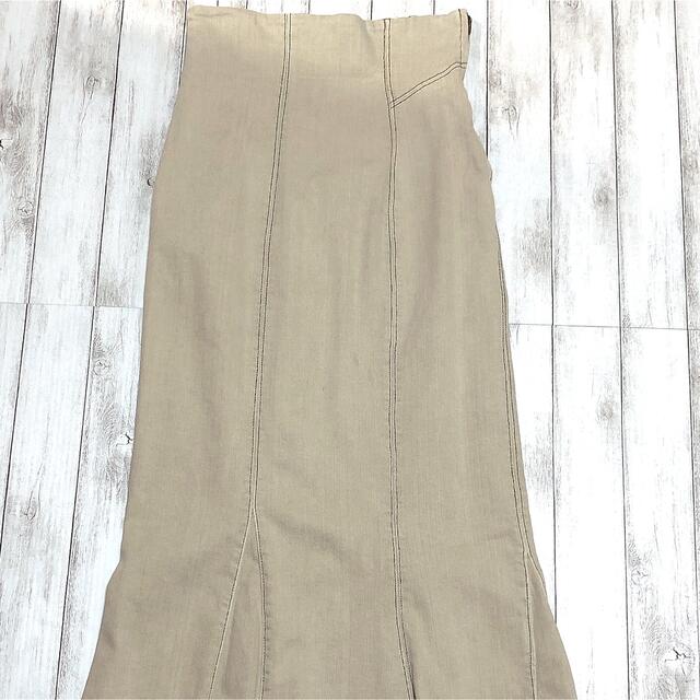 COCO DEAL(ココディール)のココディール☆配色ステッチハイウエストマーメイドスカート レディースのスカート(ロングスカート)の商品写真