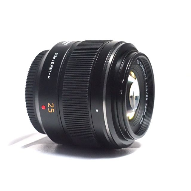 Panasonic(パナソニック)の極上品  LEICA DG SUMMILUX 25mm/F1.4 ASPH. スマホ/家電/カメラのカメラ(レンズ(単焦点))の商品写真