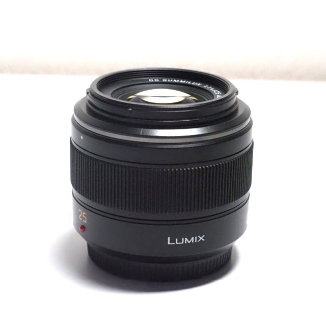 Panasonic(パナソニック)の極上品  LEICA DG SUMMILUX 25mm/F1.4 ASPH. スマホ/家電/カメラのカメラ(レンズ(単焦点))の商品写真