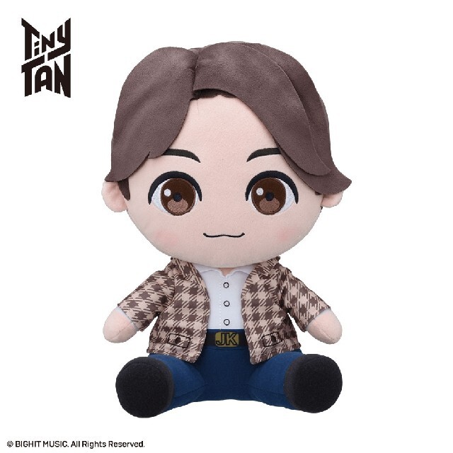 TinyTAN タイニータン♡メガジャンボ おすわりぬいぐるみ♡グク V テテ TinyTAN タイニータン ぬいぐるみ ジン ジミン グク テテ