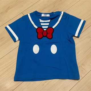 ディズニー(Disney)のドナルド　Ｔシャツ　90(Tシャツ/カットソー)