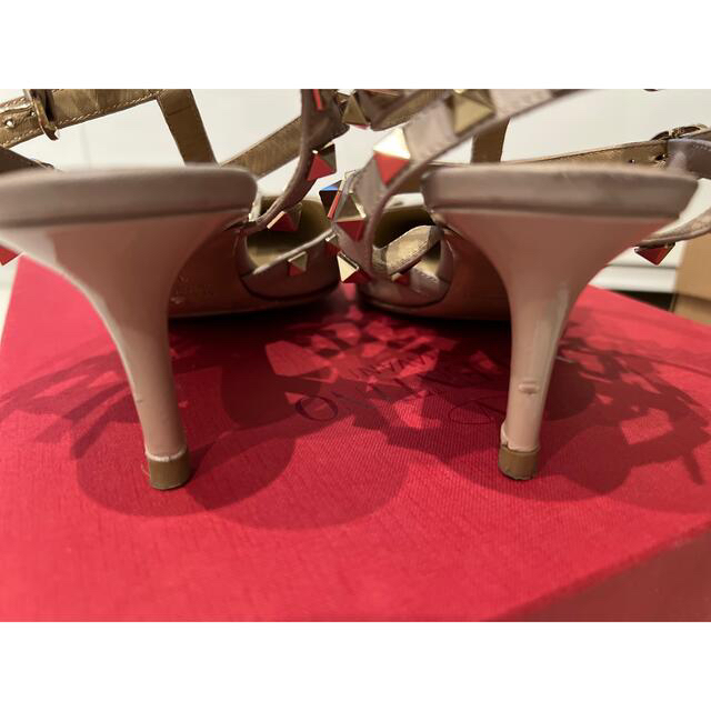 ヴァレンティノ ロックスタッズ ストラップパンプス 65MM レディース