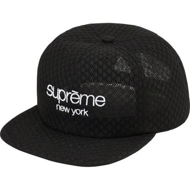 supreme classic logo air mesh 6 panel