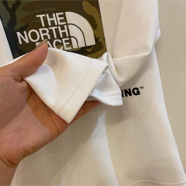 THE NORTH FACE(ザノースフェイス)のTHE NORTH FACE カモフラ　長袖Tシャツ　110cm キッズ/ベビー/マタニティのキッズ服男の子用(90cm~)(Tシャツ/カットソー)の商品写真