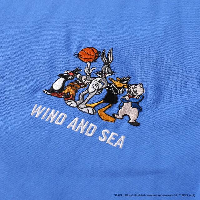 WIND AND SEA(ウィンダンシー)のWIND AND SEA SPACE JAM コラボTシャツ Mサイズ メンズのトップス(Tシャツ/カットソー(半袖/袖なし))の商品写真