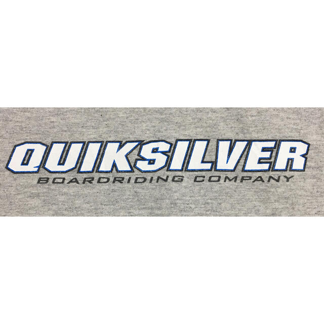 QUIKSILVER(クイックシルバー)のクイックシルバー 未使用 XL 両面プリント グレー オールドサーフ メンズのトップス(Tシャツ/カットソー(半袖/袖なし))の商品写真