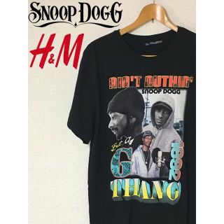 エイチアンドエム(H&M)のスヌープドッグ ラッパーT ラップT アーT アーティストT バンT バンドT(Tシャツ/カットソー(半袖/袖なし))