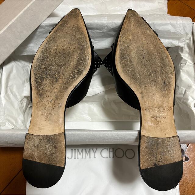 JIMMY CHOO(ジミーチュウ)の【正規品】JIMMY CHOO フラットミュール レディースの靴/シューズ(ミュール)の商品写真