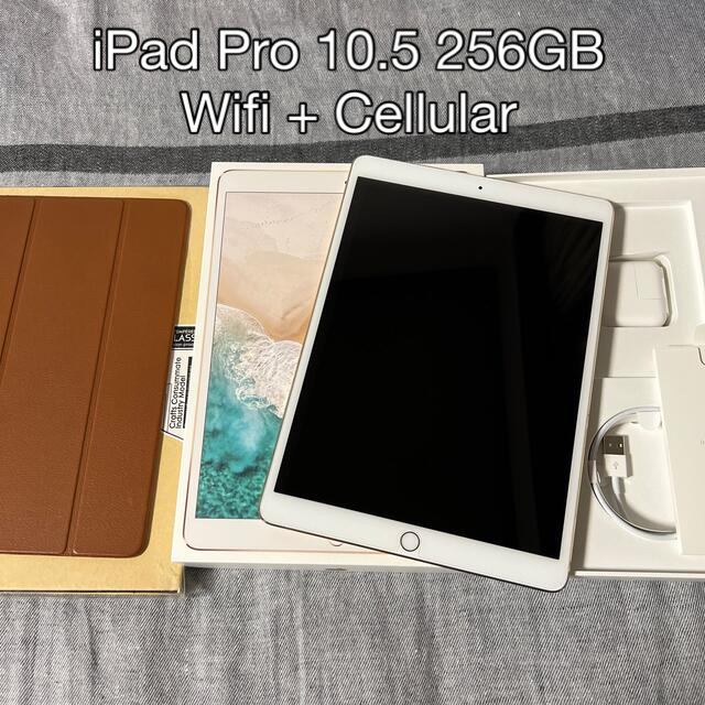 iPad Pro 10.5インチ256GB Wifi + Cellularゴールド同梱物