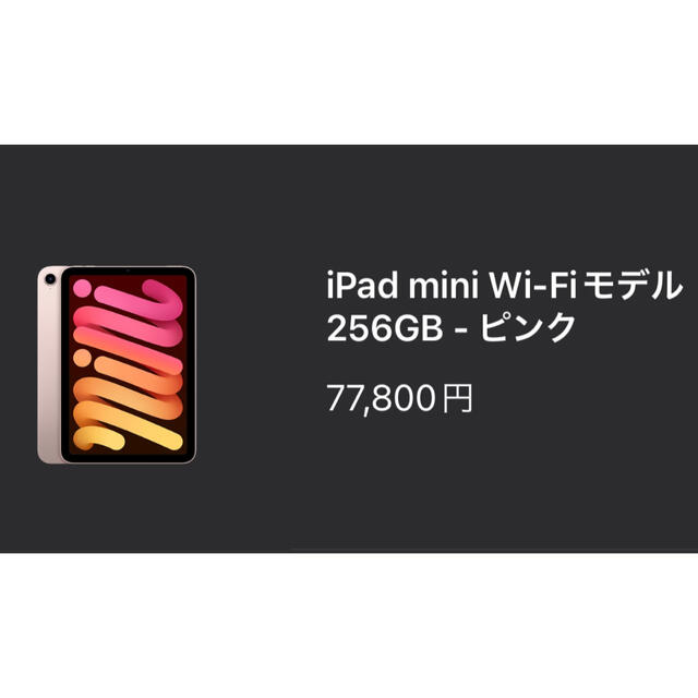 専用iPad mini 第6世代 WiFi 256GB ペンシル、フォリオ付き