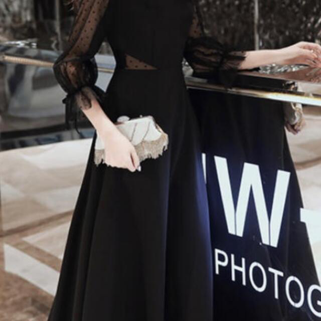 パーティードレス　ワンピース　韓国風 レディースのフォーマル/ドレス(ロングドレス)の商品写真