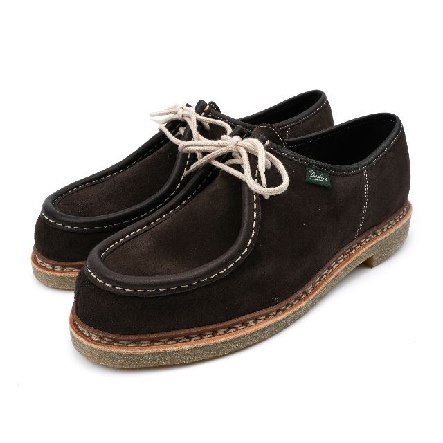 Paraboot - 新品 Paraboot Micka Velours marineラバーソール43の通販