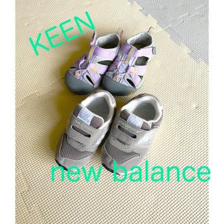 ニューバランス(New Balance)のニューバランス スニーカー キッズ 996 14㎝　keen サンダル　14.5(スニーカー)