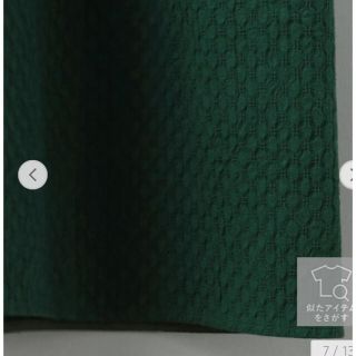 6 (ROKU) - roku 6ロクCOTTON DOBBY DRESS ワンピース今期グリーン38の