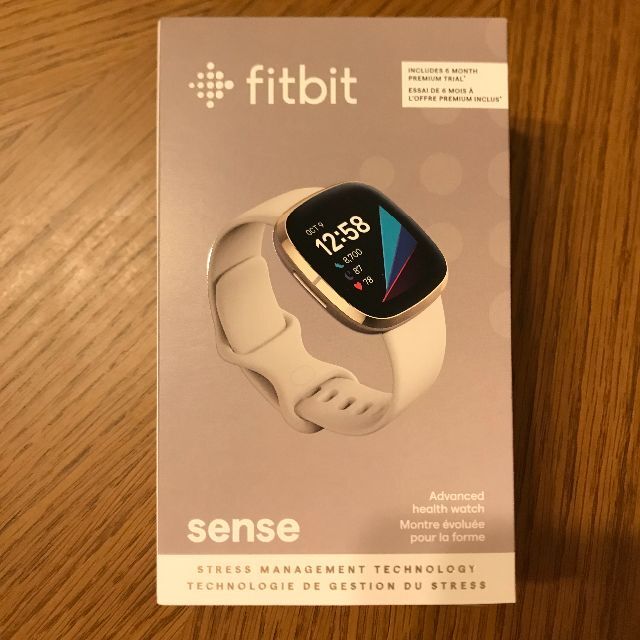 【新品未開封】fitbit sense GPS搭載 スマートウォッチ WH512