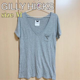 ギリーヒックス(Gilly Hicks)のGILLYHICKS グレーTシャツ美品(Tシャツ/カットソー(半袖/袖なし))