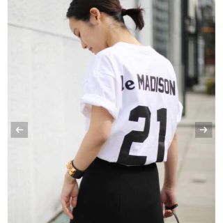 ドゥーズィエムクラス(DEUXIEME CLASSE)の 【マディソンブルー】　NUMBERING Tシャツ(Tシャツ(半袖/袖なし))