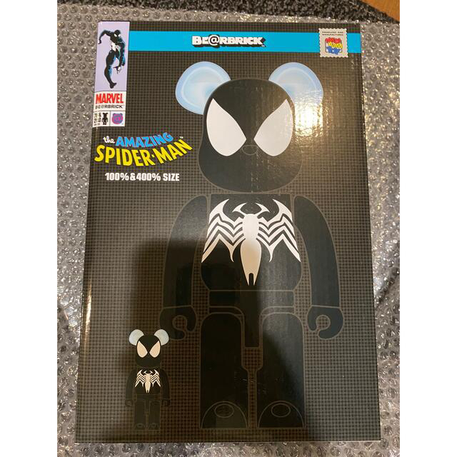 BE@RBRICK SPIDER-MAN BLACK COSTUME