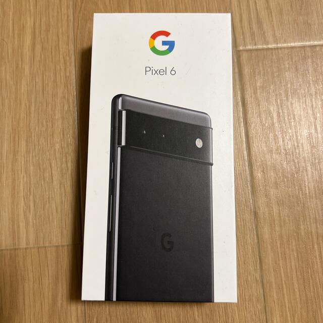 【新品・未使用】Google Pixel 6 Stormy Black