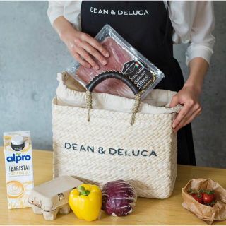 ディーンアンドデルーカ(DEAN & DELUCA)の＜完売＞DEAN＆DELUCA×BEAMS COUTURE　保冷カゴバッグ(かごバッグ/ストローバッグ)