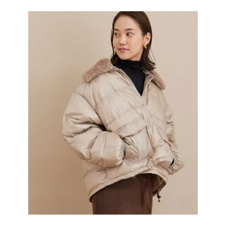 サロンアダムエロぺ(SALON adam et rope')の【グレー（07）】【LOG HOUSE DESIGNS】別注BOA JACKET A(ナイロンジャケット)